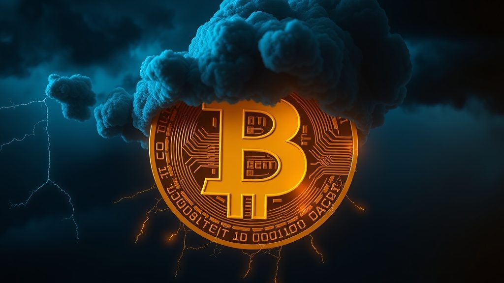 Аналитик Bloomberg предупредил о риске падения биткоина до $10 000