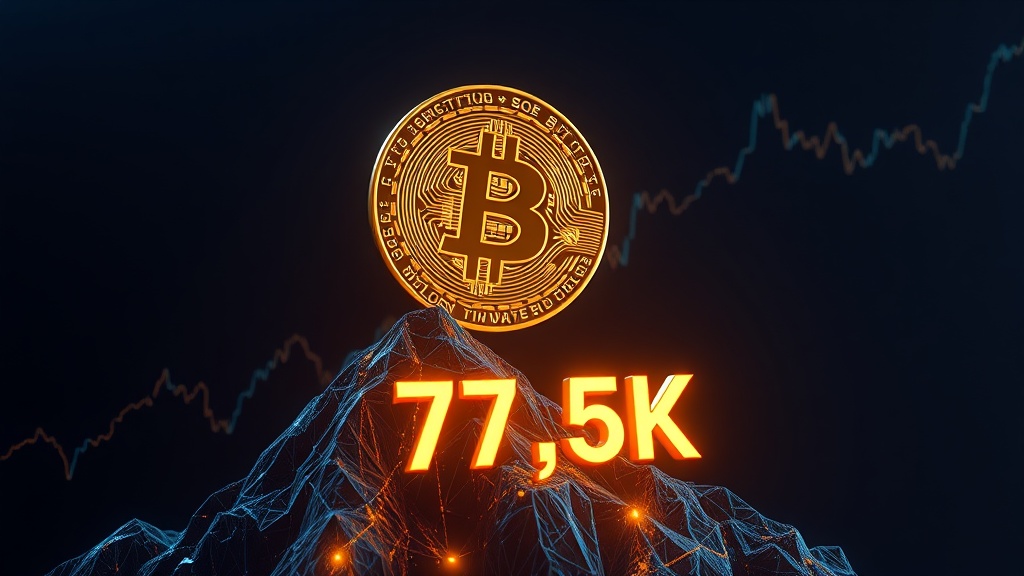 Биткоин готовится к лучшему месяцу с конца 2024 года: закрытие на $77,5K