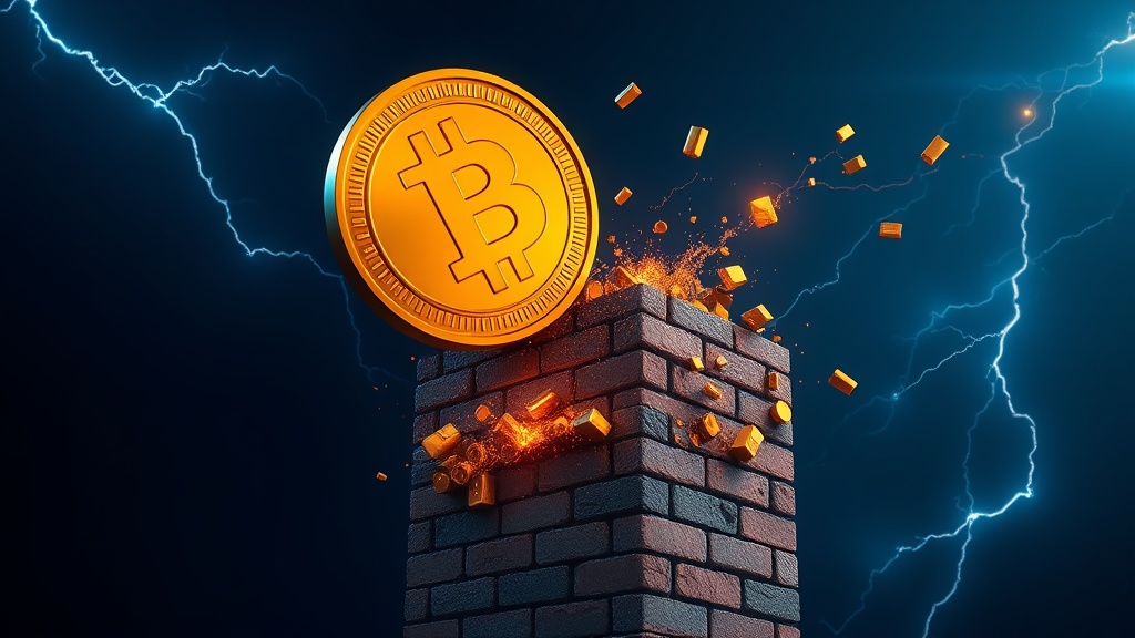 Биткоин не может пробить $76 000 из-за стены продаж на $450 млн