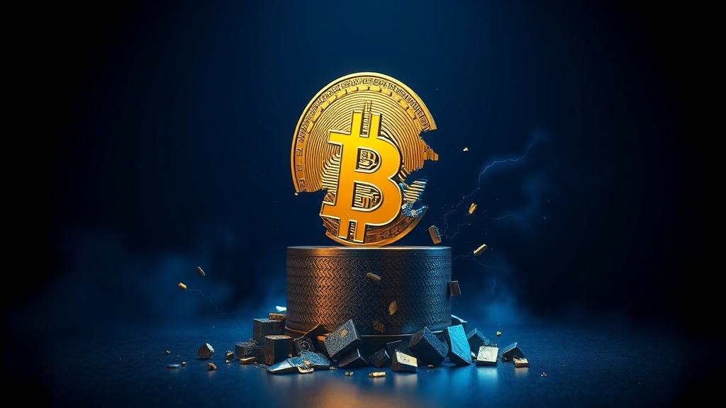 Биткоин вылетел из топ-10 мировых активов: капитализация упала ниже $1,5 трлн