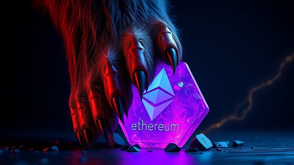 Ethereum (ETH) обвалился до $2000: медведи взяли рынок под контроль