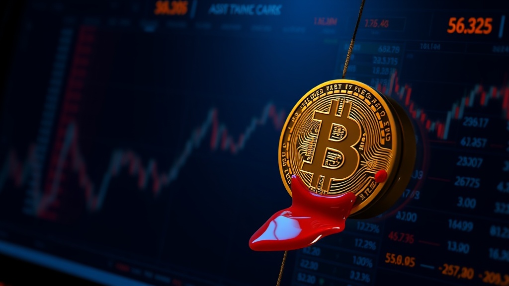 Биткоин под угрозой капитуляции: 50 000 BTC перемещены на биржи в убыток